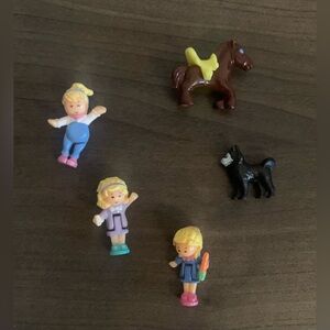 Vintage Polly Pockets Figures